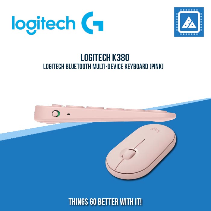 LOGITECH BLUETOOTH MULTI-DEVICE KEYBOARD K380 (ROSE) LOGITECH BLUETOOTH MULTI-DEVICE KEYBOARD K380 (ROSE)